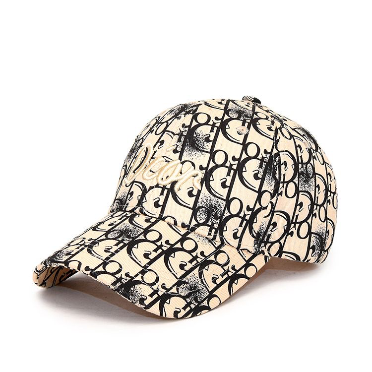 Fashion Couple Letter Embroidered Peaked Cap