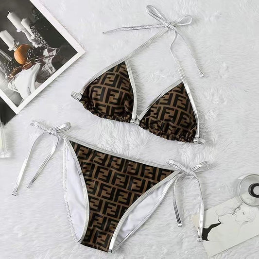 Women's Fashion Printed Bikini Swimsuit - najeste