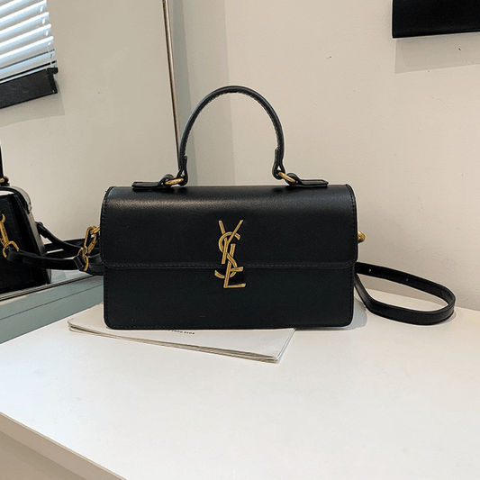 Women‘s New Leather Hand-Held Crossbody Bag - najeste